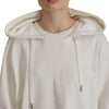 Dolce &amp; Gabbana Weißer Kapuzenpullover mit Stickerei