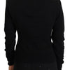Dolce & Gabbana Black Cashmere Turtleneck Pullover Sweater