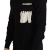 Dolce & Gabbana Black Cashmere Turtleneck Pullover Sweater