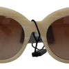 Dolce & Gabbana Beige Acetate Full Rim Brown Lense DG4294 Sunglasses