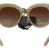 Dolce & Gabbana Beige Acetate Full Rim Brown Lense DG4294 Sunglasses