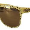 Dolce & Gabbana Yellow Stars Acetate Square Shades DG4125 Sunglasses