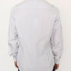 Ermanno Scervino White Gray Striped Regular Fit Casual Shirt