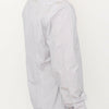 Ermanno Scervino White Gray Striped Regular Fit Casual Shirt