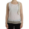 Ermanno Scervino White Top Blouse Tank Shirt Sleeveless
