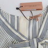 Ermanno Scervino Beachwear Striped Top Blouse Shirt Bow Tank