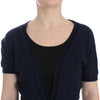 Ermanno Scervino Knit Blue Wool Sweater Cardigan
