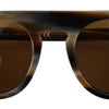 Dolce & Gabbana Brown Tortoise Oval Full Rim Eyewear DG4306 Sunglasses