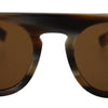 Dolce & Gabbana Brown Tortoise Oval Full Rim Eyewear DG4306 Sunglasses
