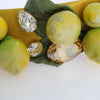 Dolce & Gabbana Yellow Lemons Sicily Crystal Diadem Tiara Headband
