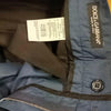 Dolce & Gabbana Blue Cotton Silk Trousers Chinos Pants