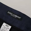 Dolce &amp; Gabbana Blaue Chinos mit schmaler Passform