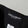 Dolce &amp; Gabbana Blaue Chinos mit schmaler Passform und Stretch-Baumwolle