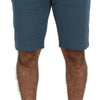 Dolce & Gabbana Blue Cotton Bermuda Casual Mens Shorts