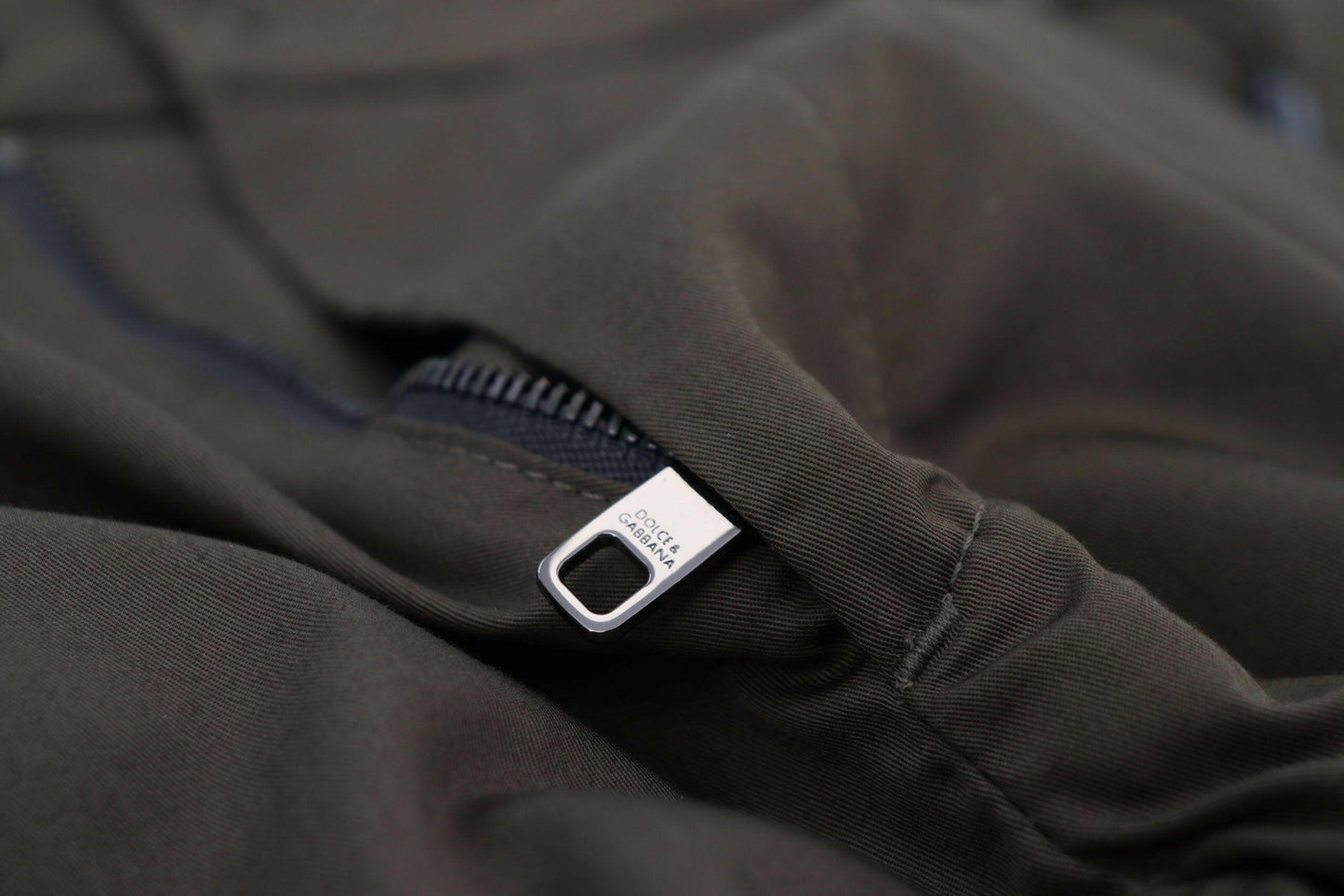 Dolce &amp; Gabbana Short chino élégant en coton vert