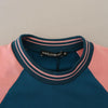 Dolce &amp; Gabbana Blau-Pink Queen Pailletten-Kristallpullover