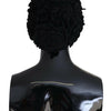 Bonnet élégant en laine vierge noire Dolce &amp; Gabbana