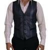 Dolce &amp; Gabbana Mehrfarbige Weste aus Polyester, formelle Weste