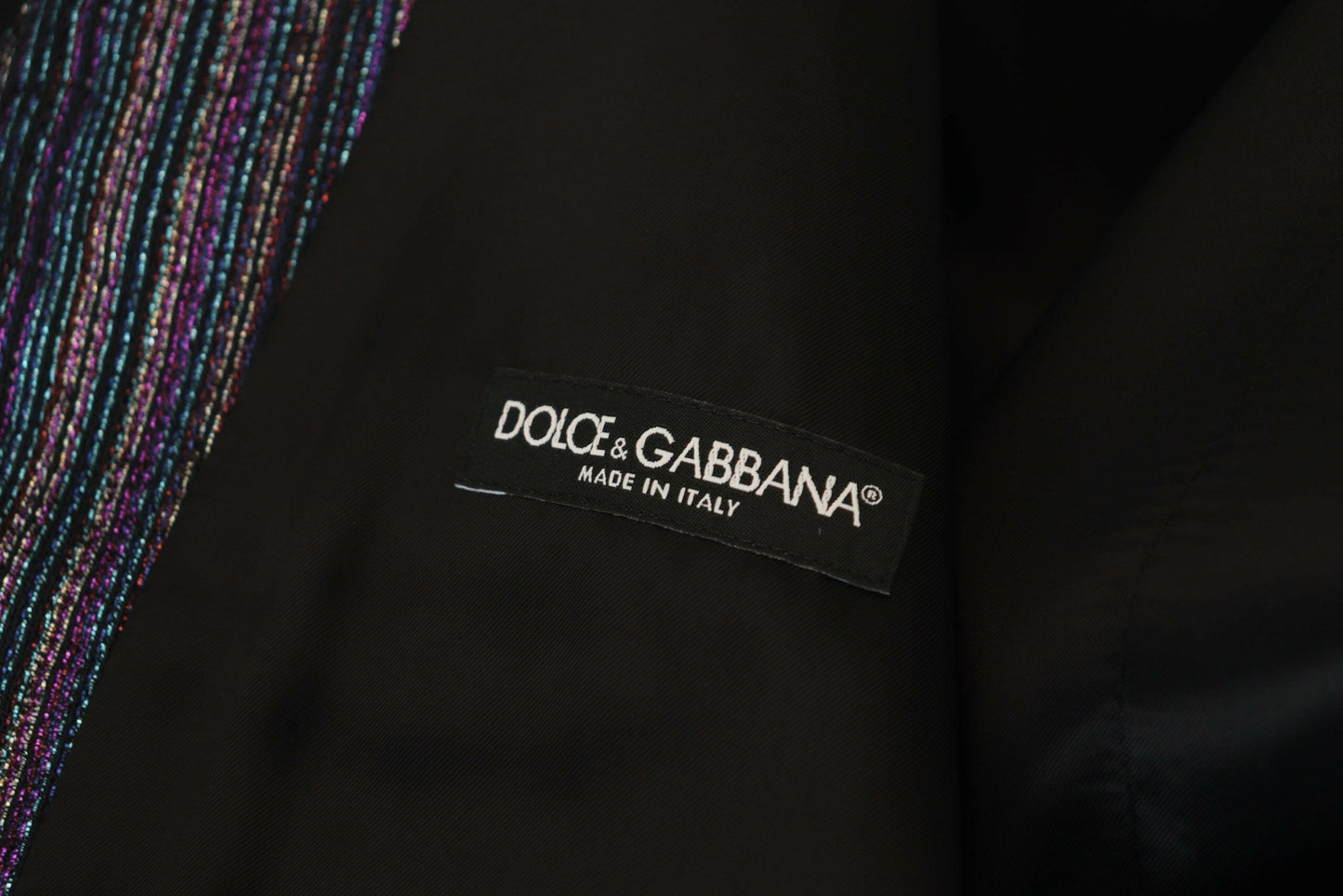 Dolce &amp; Gabbana Mehrfarbige Weste aus Polyester, formelle Weste