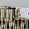 BENCIVENGA Mehrfarbig karierte Baumwolle Straight Fit Herrenhose
