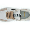 Versace Light Pink and White Calf Leather Sneakers
