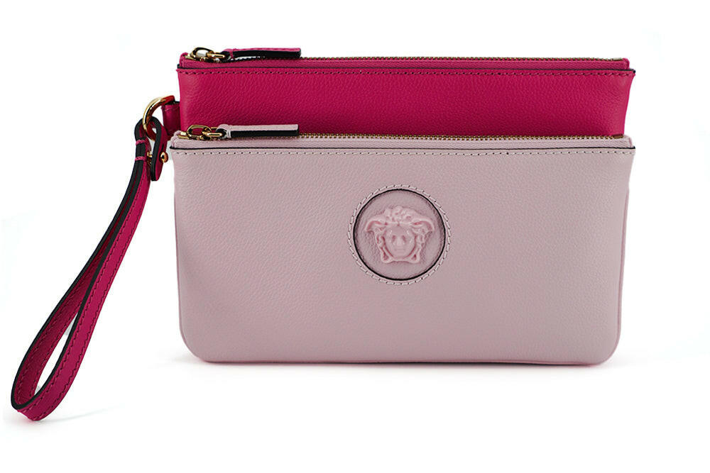 Versace Tasche aus rosa Kalbsleder