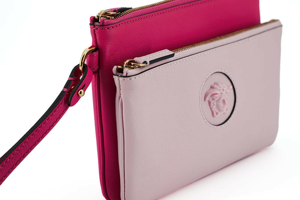 Versace Tasche aus rosa Kalbsleder