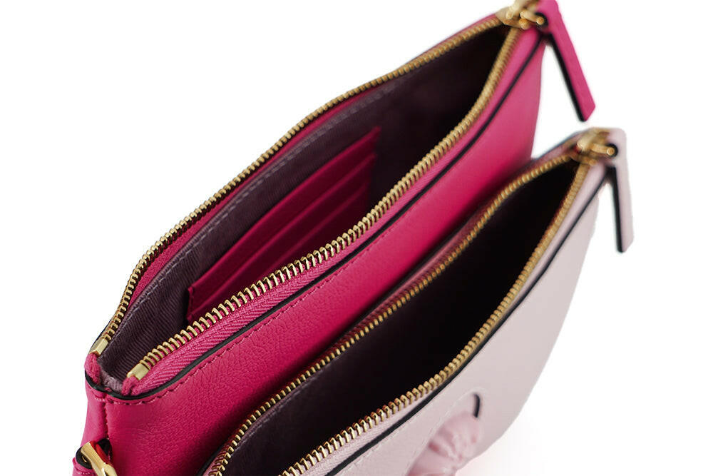 Versace Tasche aus rosa Kalbsleder