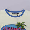 T-shirt Dolce &amp; Gabbana en coton jaune élégant avec imprimé chic