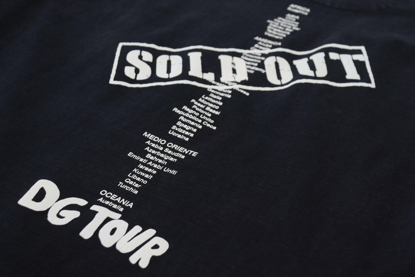 T-shirt élégant à col rond en coton Dolce &amp; Gabbana avec imprimé