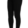 Dolce & Gabbana Black Slim Fit Women Cashmere Pants