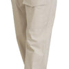 Dolce & Gabbana Beige Cotton Women Cargo Pants