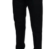 Dolce &amp; Gabbana – Schwarze Chinohose aus formeller Baumwolle