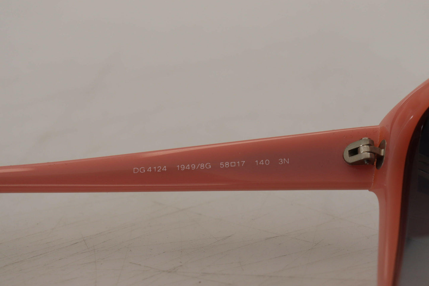 Dolce & Gabbana Pink Acetate Frame Stars Embellishment DG4124 Sunglasses