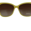 Dolce & Gabbana Yellow Acetate Frame Stars Embellishment DG4124 Sunglasses