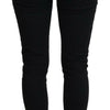 Dolce & Gabbana Black Cotton High Waist Casual Denim Jeans