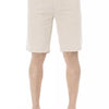 Baldinini Trend Beige Cotton Men Short