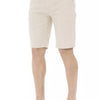 Baldinini Trend Beige Cotton Men Short