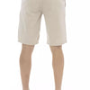 Baldinini Trend Beige Cotton Men Short