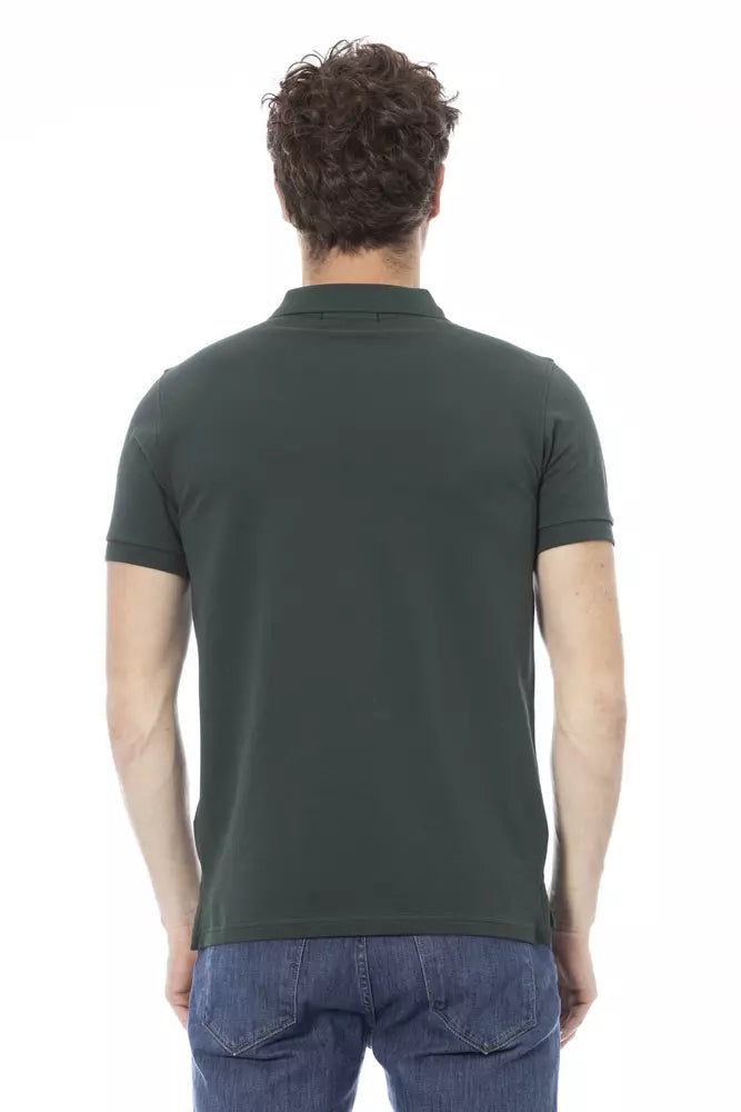 Baldinini Trend Polo Homme En Coton Vert