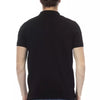 Baldinini Trend Black Cotton Men Polo Shirt