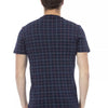 T-shirt homme en coton bleu tendance Baldinini