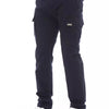 Baldinini Trend Blue Cotton Men Cargo Trouser