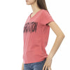 T-shirt femme Trussardi Action en coton multicolore