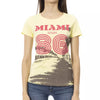 Trussardi Action Yellow Cotton Women T-Shirt