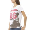 Trussardi Action White Cotton Women T-Shirt