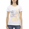 Trussardi Action White Cotton Women T-Shirt