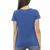T-shirt Trussardi Action en coton bleu pour femme