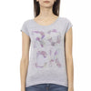Trussardi Action Gray Cotton Women T-Shirt