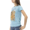 Trussardi Action Light Blue Cotton Women T-Shirt